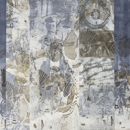 Sacred and Profane 2018 32 x 56 in Monoprint intaglio and collagraph