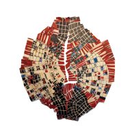 8. Tulugaq, 2025, 68 x 65 inches, collage